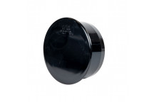 FLOPLAST SOCKET STOP END PLUG;4\"/110MM SOIL BLACK