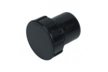 E.TUPLING SOLVENT WASTE ACCESS PLUG - 50MM - BLACK