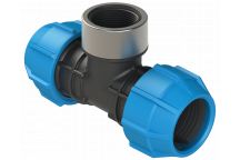 POLYFAST BSP FEMALE BRANCH TEE; 32MMX1\"