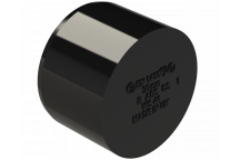 S/WELD SOCKET STOP END PLUG; 32MM BLACK