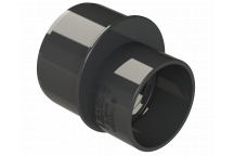 S/WELD REDUCER; 40MM (FROM 50MM) BLACK