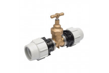 PLASSON STOP TAP (DZR) - 50MM MM