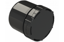 POLYPIPE RING-SEAL ACCESS CAP;SPIGOT TAIL 4\"/110M BK