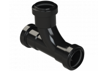 PUSHFIT SWEPT TEE 91.25DEG; 32MM BLACK