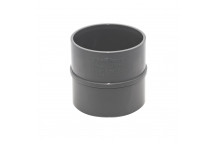 FLOPLAST S/WELD STRAIGHT COUPLING; 50MM GREY