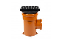 FLO U/GRD BOTTLE GULLY SQUARE GRID; 110M