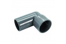FLOPLAST S/WELD SWIVEL BEND 90 DEG; 32MM GREY