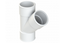 POLYPIPE S2000 MUPVC 32MM 45DEG BRANCH - WHITE