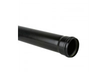 *BM SOIL 160MM SINGLE SOCKET PIPE 6M BLK