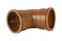 67.5° DOUBLE SOCKET BEND 110MM