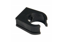 FLO OVERFLOW PIPE CLIP BLACK