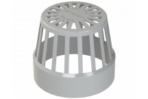 UNIV VENT TERMINAL; 4\"/110MM GREY