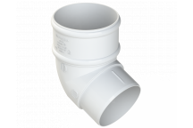 DPR68 112.5 DEGREE OFFSET BEND; WHITE