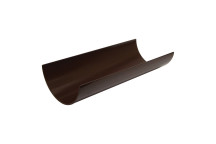 FLO RWHR112 HALF ROUND GUTTER;4M BRN