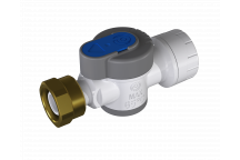 POLYPLUMB STRAIGHT SERVICE VALVE;15X1/2\"