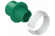 POLYFAST DARK GREEN PE ADAPTOR SET; 25MM