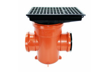 FLO U/GRD BACKINLET BOTT GULLY RECT GRID