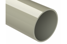 POLYPIPE S2000 50MM MUPVC WASTE PIPE - 3M - SOLV GREY