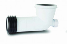 KWICKFIT 90DEG CONNECTOR; 4\"/110MM WHITE