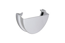 FLO RWHCP115 EXTERNAL STOP END; WHITE