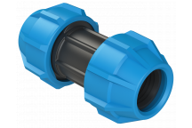 POLYFAST STRAIGHT COUPLER; 20MM