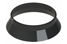 UNIV WEATHERING APRON; 4\"/110MM BLACK