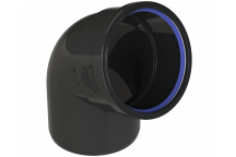 POLYPIPE RING-SEAL BEND (1XSCKT);4\"/110MM 112.5DEGBK