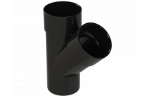 S/WELD JUNCTION 45DEG; 50MM BLACK