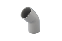 E.TUPLING SOLVENT WASTE SPIGOT 45DEG - 32MM - SOLVENT GREY