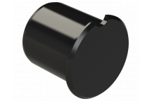 PUSHFIT SOCKET STOP END PLUG; 32MM BLACK