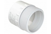 S/WELD ADAPTOR; 40MM WHITE