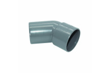 FLOPLAST S/WELD SPIGOT BEND 45 DEG OBTUSE OFFSET; 40MM GREY