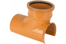 87.5° SOLVENT WELD SADDLE BRANCH 110MM