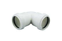 FLO PUSHFIT KNUCKLE BEND 90 DEG;32MM WHT