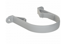 POLYPIPE RING-SEAL PIPE CLIPS (PLASTIC);3\"/82MM GREY
