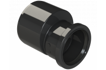 POLYPIPE RING-SEAL REDUCER;4\"/110MM TO 82MM SOIL BLK