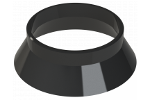 UNIV WEATHERING APRON; 3\"/82MM BLACK