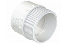 S/WELD ADAPTOR; 50MM WHITE