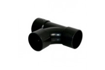 E.TUPLING SOLVENT WASTE TEE - 50MM - BLACK