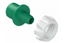 POLYFAST DARK GREEN PE ADAPTOR SET; 20MM
