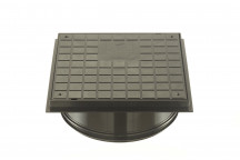 315MM DIA. SHALLOW ACCESS CHAMBER SEALED LID (DRIVEWAY) 35KN*