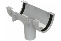 PFLOW DEEP RUNNING OUTLET; GREY