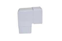 E.TUPLING 65MM SQUARE OFFSET BEND 92.5DEG - WHITE