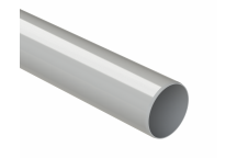 POLYPIPE SOIL PLAIN END PIPE; 4\"/110MM 3M GREY