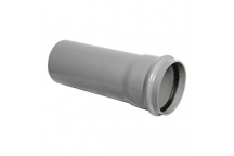 E.TUPLING SINGLE-SOCKET SOIL PIPE - 4M - GREY