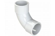POLYPIPE S2000 32MM MUPVC 92.5DEG SWEPT BEND - WHITE