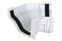 OGEE EXTRA 135 DEG EXTERNAL ANGLE; WHITE