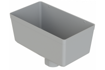 DPR68 HOPPER HEAD; 280Lx157Wx145H GREY
