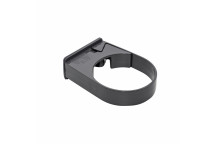 FLO DPR68 SINGLE FIX PIPE CLIP; ANTHACITE GREY