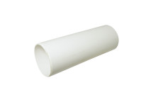 FLOPLAST PLAIN END PIPE;4\"/110MM SOIL 3M WHITE